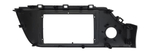Комплект рамки с разъёмами 9"+can KIA Rio 4 2020-2022 (штат камера) глянец
