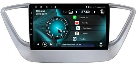 Магнитола для Hyundai Solaris 2 2017-2022, Solaris HS 2024+ - Vaycar VA23-0766 на Android 13, 8-ядер, 2Гб-32Гб, 4G SIM-слот