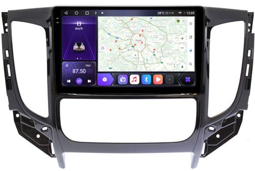 Магнитола для Mitsubishi L200 5 2015-2019 (климат), Pajero Sport 3 2016-2023 (МКПП), FIAT Fullback - Kuberg OL-9567-2 QLed+2K, Android 12, TS10, CarPlay, 4G SIM-слот