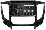 Магнитола для Mitsubishi L200 2015-2019 (климат), Pajero Sport 3 2016-2023 (МКПП), FIAT Fullback - AK383R9-MTK Android 10