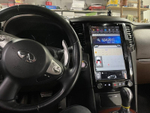 Магнитола для Infiniti FX 2008-2013, QX70 2013-2018 - Kuberg ZF-1828-GE монитор 13.6" в стиле "Тесла" на Android 13, 8/128Гб, CarPlay, 4G SIM-слот