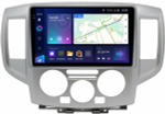 Магнитола для Nissan NV200 2009+ (рамка серебро) - Teyes CC3-2K монитор 9.5" 2K QLED на Android 10, ТОП процессор, CarPlay, 4G SIM-слот