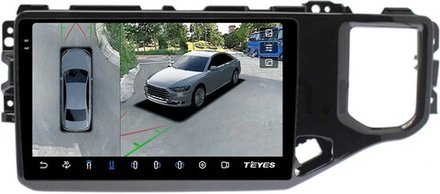 Магнитола для Chery Tiggo 4 2018+ - Teyes CC3-2K-360 на Android 10, 2K QLED, 6Гб+128Гб, CarPlay, 4G SIM-слот, 4 камеры в комплекте