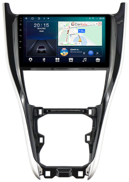 Магнитола для Toyota Harrier XU60 2013-2017 - Canbox 1092 Android 10, 8-ядер, SIM-слот