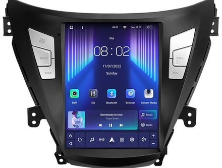 Магнитола для Hyundai Elantra 5 MD 2011-2013 - Teyes TPRO 2 монитор 9.7" QLED в стиле "Тесла" на Android 10, TS10, 4G SIM-слот