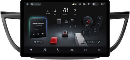 Магнитола для Honda CR-V 4 2012-2016 (большая рамка 10) - Teyes CC4-PRO монитор 13" 2K QLED на Android 13, Snapdragon 778G, ИИ, CarPlay, DSP, 4G SIM-слот