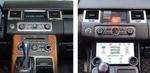 Сенсорная панель климата Range Rover Sport 2009-2013 - Kuberg ZF-2012 с 10" экраном LCD/ЖК, съёмные боковые планки