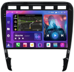 Магнитола для Porsche Cayenne 1 2002-2010 - FarCar BM443M-2K монитор 9.5" 2K QLED на Android 14, TS10, 4+32Гб, CarPlay, 4G SIM-слот