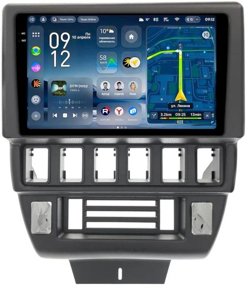 Магнитола для Lada 4x4, Urban, Bronto 1993-2019 - Teyes CC4-PRO монитор 9.5" 2K QLED на Android 13, Snapdragon 778G, ИИ, CarPlay, DSP, 4G SIM-слот