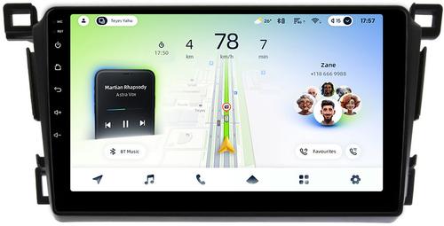 Магнитола для Toyota RAV4 4 2012-2019 - Teyes CC4L монитор 9" IPS на Android 14, Snapdragon 662, CarPlay, 4G SIM-слот