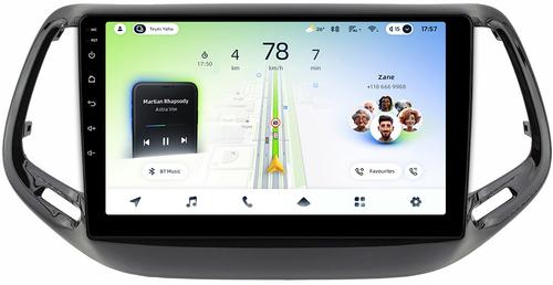 Магнитола для Jeep Compass 2 2016-2022 - Teyes CC4L монитор 10" IPS на Android 14, Snapdragon 662, CarPlay, 4G SIM-слот