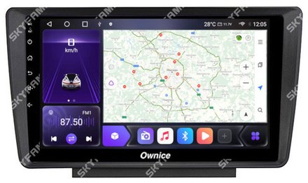 Магнитола для Skoda Octavia A5 2004-2013, Yeti 2009-2018 (Swing/Bolero) - Kuberg SF-9920 IPS, Android 10, 8 ядер (TS18), 4G SIM-слот