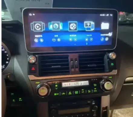 Магнитола для Toyota Land Cruiser Prado 150 2009-2013 - Redpower 85065XLM монитор 12.3" QLED в стиле Audi, Android 14, CarPlay, 4G SIM-слот