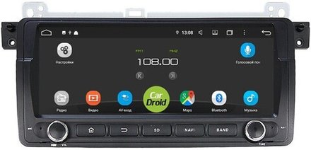 Магнитола для BMW 3 (E46) 1998-2006 - Airok RD-2741W на Android 9.0, 8-ЯДЕР, 4ГБ-32ГБ и встроенным DSP