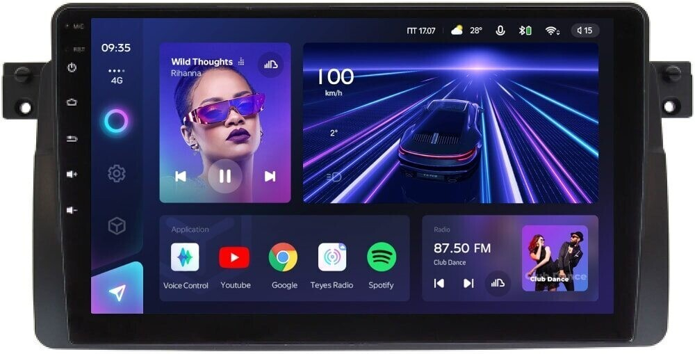 Магнитола для BMW 3 (E46) 1998-2006 - Teyes CC3L на Android 10, 8-ядер, CarPlay, 4G SIM-слот