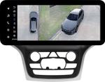 Магнитола для Jeep Grand Cherokee WK2 2013-2022 (взамен ШГУ 8.4", рамка большая) - Teyes LUX ONE 360 монитор 12.3" 2K QLED на Android 10, 6Гб+128Гб, CarPlay, 4G SIM-слот, 4 камеры в комплекте