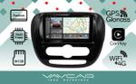 Магнитола для KIA Soul 2014-2019 (климат, рамка глянец) - Vaycar VA27-526A-2K на Android 13, Быстрая, 2K QLED, CarPlay, 4G SIM-слот