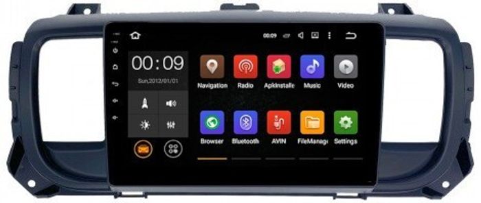 Магнитола для Peugeot Traveller/Expert, Citroen SpaceTourer/Jumpy, Opel Zafira Life/Vivaro - Airok RX-2907 Android 13, ТОП процессор, 8/128, SIM-слот