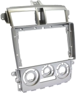 Магнитола для Mitsubishi Colt 6 2002-2012, Colt Plus (правый руль, рамка серебро) - Teyes CC3L на Android 10, 8-ядер, CarPlay, 4G SIM-слот