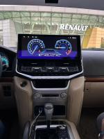 Магнитола для Toyota Land Cruiser 200 2015-2021 (низкая комплектация) - Kuberg NH-T1603 на Android 10, Быстрая, 4G SIM-слот, CarPlay
