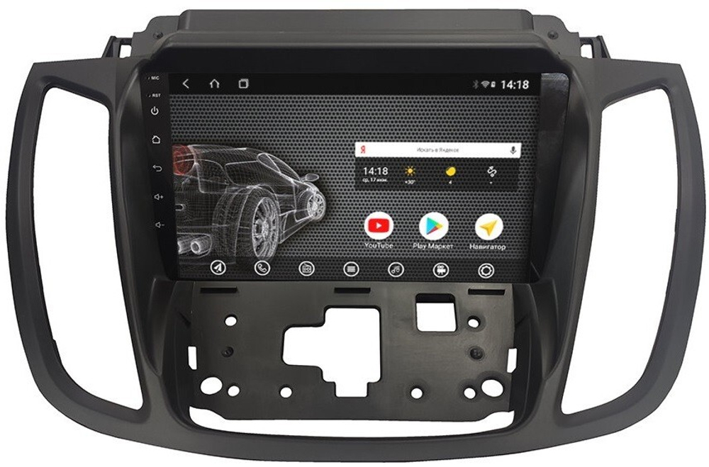 Магнитола для Ford Kuga 2011-2019 - AK477R9-MTK Android 10, 8-ядер, 2Гб-32Гб