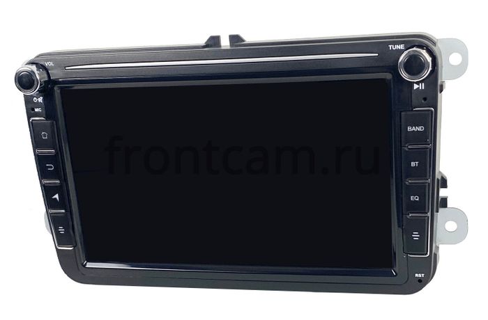 Магнитола для Volkswagen T5, T6, Tiguan, Passat, Polo, Jetta, Amarok, Golf и др., Skoda Fabia, Rapid - Canbox (кнопки и крутилки) Android 10, Быстрая, Carplay, 4G SIM-слот