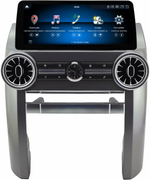 Магнитола для Land Rover Discovery 3 2005-2009 (прямые углы) - Kuberg SF-1203 монитор 12.3" в стиле BMW на Android 13, Быстрая, CarPlay, 4G SIM-слот