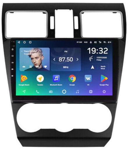 Магнитола для Subaru Forester, XV 2015-2018 - Teyes CC2 PLUS Android 10, ТОП процессор, 4-64, SIM-слот