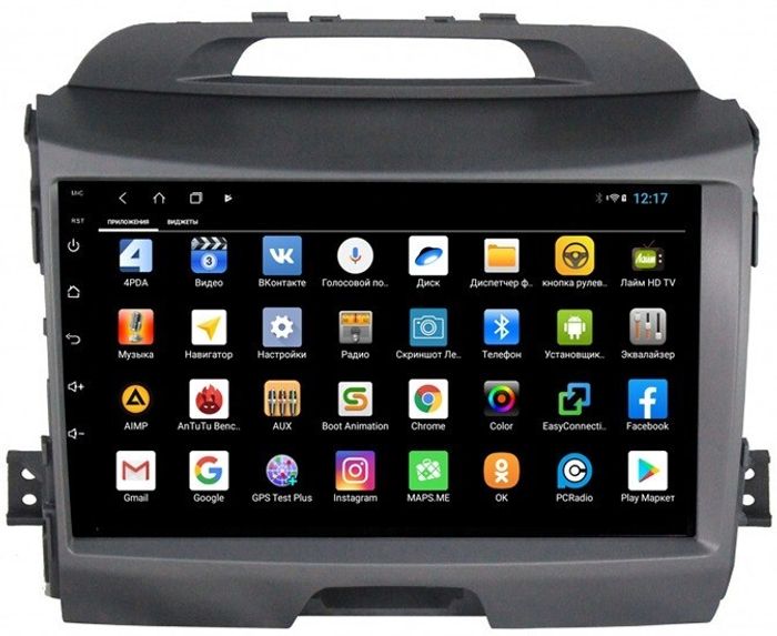 Магнитола для KIA Sportage 2010-2016 - Parafar PF537XHD на Android 13, CarPlay, 4G SIM-слот