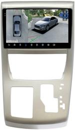 Магнитола для Toyota Alphard H20, Vellfire 2008-2014 (менее 10 динамиков, большая рамка) - FarCar BX10-360-9536-10F1 монитор 10.36" 2K QLED на Android 13, Быстрая, CarPlay, 4G SIM-слот, 4 камеры в комплекте