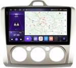 Магнитола для Ford Focus 2 2004-2011 (кондиционер) - Kuberg OL-9201-M QLed+2K, Android 12, TS10, CarPlay, 4G SIM-слот