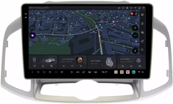 Магнитола для Chevrolet Captiva 2011-2015 - Kuberg OL-1276 QLed+2K, Android 13, UIS7870 (DUDU7), CarPlay, SIM-слот