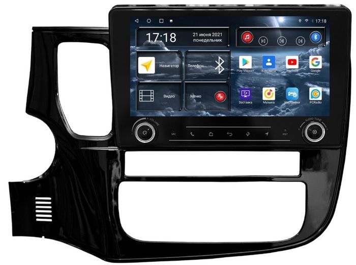 Магнитола для Mitsubishi Outlander 3 2012-2022 - Redpower K 156 Android 10, ТОП процессор, Hi-Fi звук, 6Гб+128Гб, CarPlay, SIM-слот