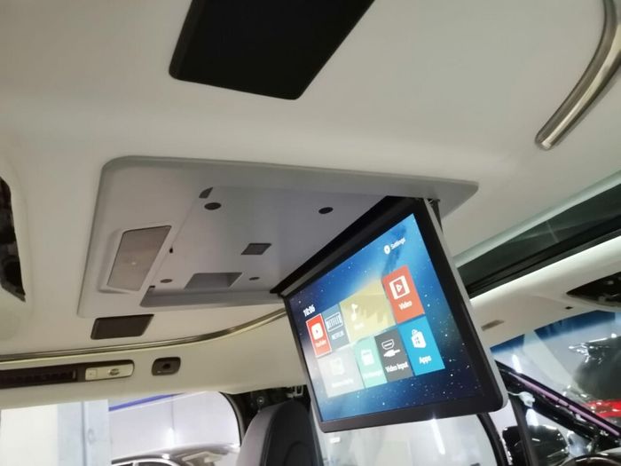 Монитор потолочный для Toyota Alphard - ERGO ER15AFL с экраном 15.6” (1920х1080 FullHD, Android, 3+32Gb) серый