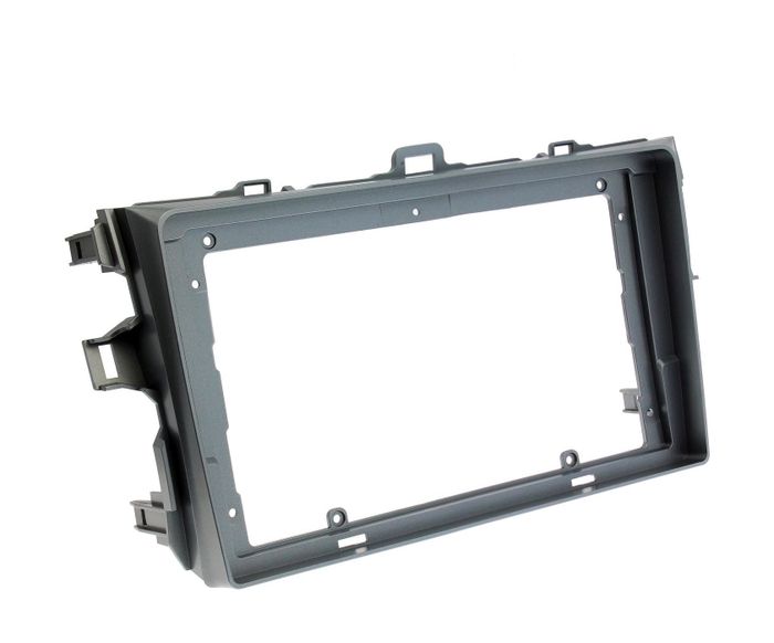 Комплект рамки с разъёмами 9" Toyota Corolla Axio, Fielder 2006-2013 (антрацит) MFB дисплея