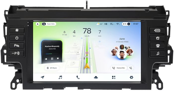 Магнитола для Land Rover Discovery Sport 2015-2019 (без CD - harman) - Teyes CC4L монитор 9" IPS на Android 14, Быстрая, Snapdragon 662, CarPlay, 4G SIM-слот