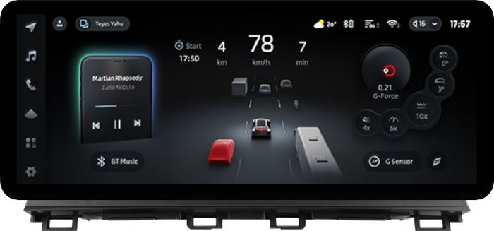 Магнитола для Mazda 3 BM, Axela 2013-2019 - Teyes CC4PRO монитор 12.3" 2K QLED + рамка LUX, Android 13, Быстрейшая, Snapdragon 778G, ИИ, CarPlay, DSP, 4G SIM-слот