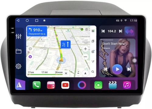 Магнитола для Hyundai iX35 2009-2015 - FarCar BM361M монитор 10.36" QLED на Android 14, TS10, 4+32Гб, CarPlay, 4G SIM-слот