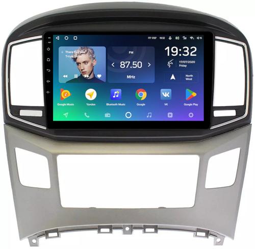 Магнитола для Hyundai H1, Grand Starex 2015-2022 (ШГУ монохром) - Teyes CC2 PLUS монитор 9" QLED на Android 10, ТОП процессор, 4Гб+64Гб, 4G SIM-слот