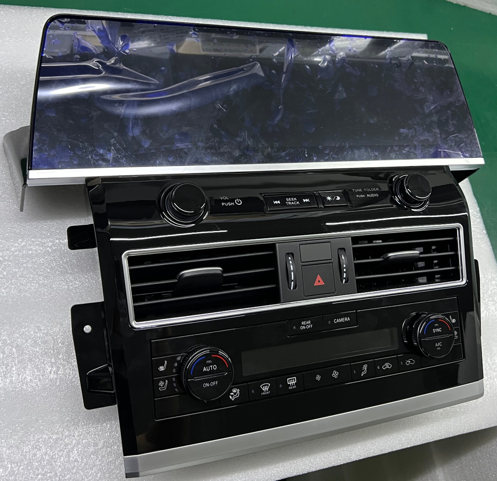 Магнитола для Infiniti QX80 / QX56 2010-2024, Nissan Patrol Y62 (поддержка Bose, 360 и мониторов) - Kuberg ZH-N1606 монитор 16", Android 12, 8/128Гб, CarPlay, 4 SIM-слот, беспроводная зарядка