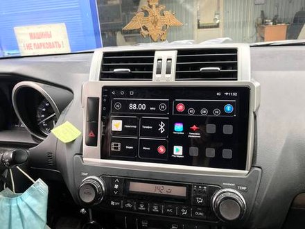 Магнитола для Toyota Land Cruiser Prado 150 2014-2017 - Kuberg OL-1614 IPS, Android 10, 8 ядер (TS18), 4G SIM-слот