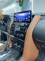 Магнитола для Nissan Patrol Y62, Infiniti QX56/QX80 2010-2019 (поддержка Bose, 360 и мониторов) - Kuberg PH-N1210 на Android 10, 6Гб+128Гб, 4G SIM-слот, CarPlay