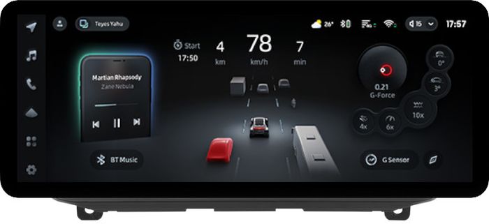 Магнитола для Hyundai Santa Fe 4 2018-2020 - Teyes CC4PRO монитор 12.3" 2K QLED + рамка LUX, Android 13, Быстрейшая, Snapdragon 778G, ИИ, CarPlay, DSP, 4G SIM-слот