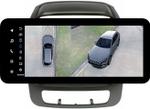 Магнитола для KIA Sorento 2 XM 2012-2020 (отдельный экран климата, без штатной КЗВ) - Teyes LUX ONE 360 монитор 12.3" 2K QLED на Android 10, Быстрая, CarPlay, 4G SIM-слот, 4 камеры в комплекте