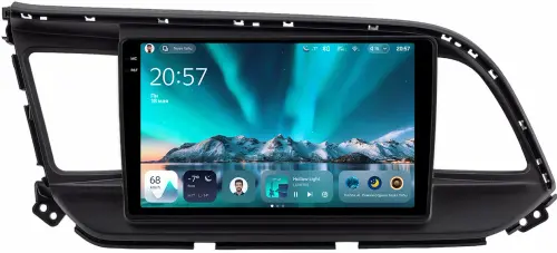 Магнитола для Hyundai Elantra 6 2018-2020 (штатная КЗВ) - Teyes CC4 монитор 9.2" 2K QLED на Android 14, Snapdragon 680, DSP, CarPlay, 4G SIM-слот