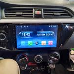 Магнитола для KIA Rio 4, Rio X-Line 2017-2020 (рамка под 9" с кнопкой) - Parafar PF105XHD на Android 13, 8-ядер, 4Гб+64Гб, CarPlay, 4G SIM-слот