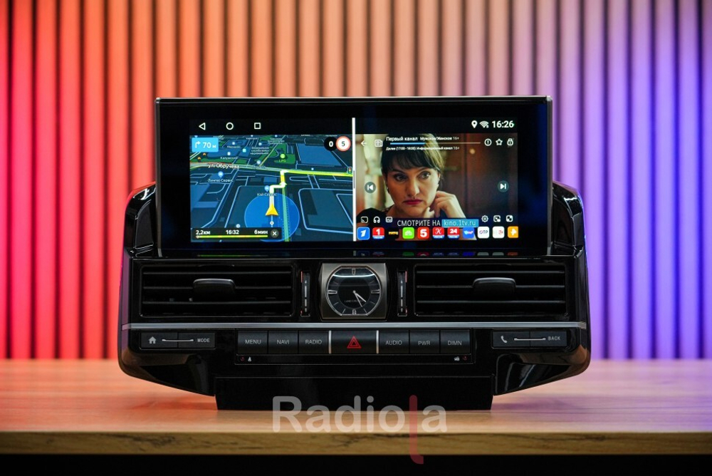 Магнитола для Toyota Land Cruiser 200 2015-2021 с JBL и 360 - RDL-LC200-16-LCD монитор 12.3" на Android 13, 8/128Гб, CarPlay, 4G SIM-слот