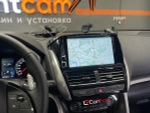 Магнитола для Mitsubishi Eclipse Cross 2018-2022 (ШГУ под козырьком) - Kuberg OL-1570 QLed+2K, Android 13, TS20, CarPlay, 4G SIM-слот