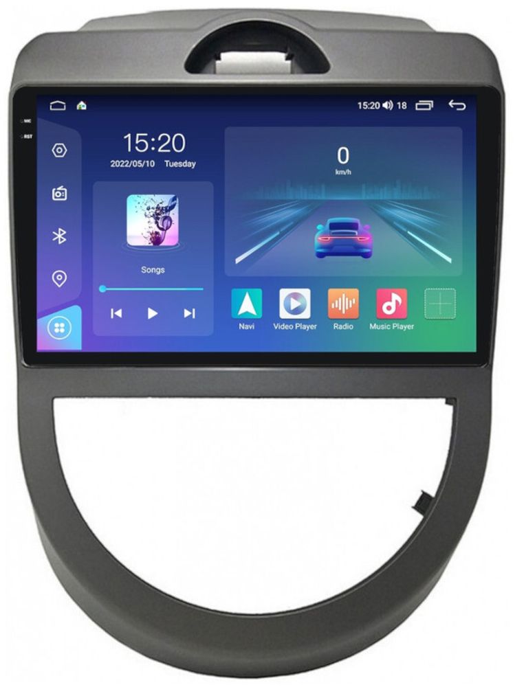 Магнитола для KIA Soul 2008-2014 (AM) - Parafar PF528U2K на Android 13, QLED+2K, ТОП процессор, 8Гб+128Гб, CarPlay, 4G SIM-слот