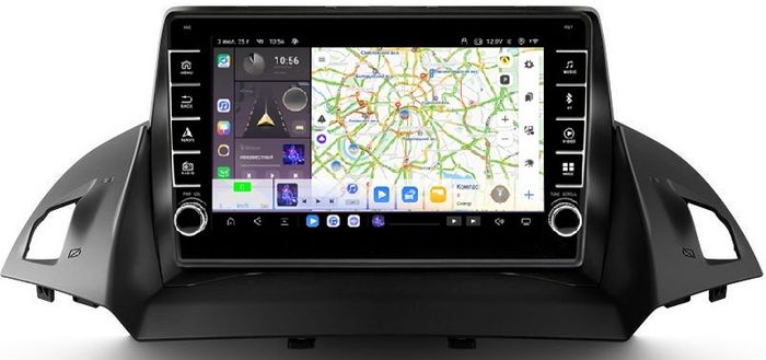 Магнитола для Ford Kuga 2 2013-2019 - Kuberg OL-9203-1 (кнопки и крутилки) Android 13, TS20, 6+128Гб, CarPlay, 4G SIM-слот